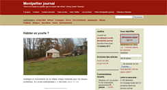 Desktop Screenshot of montpellier-journal.fr